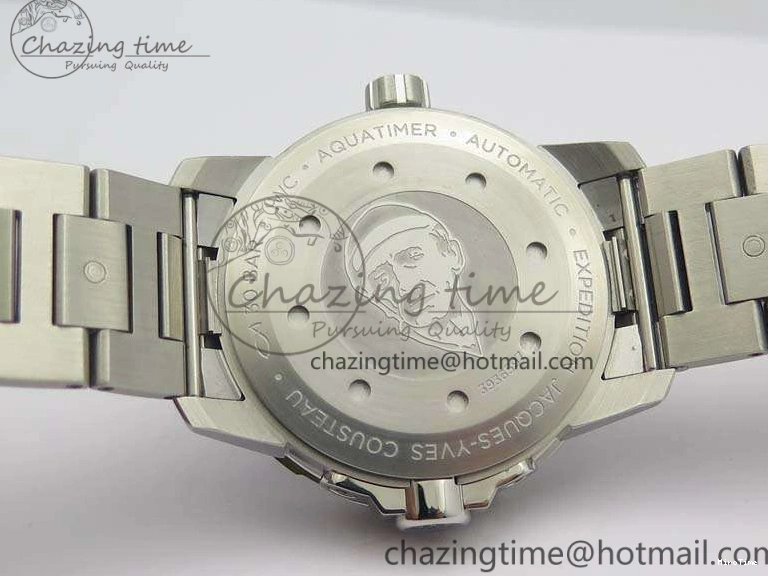 MIROTIME 0329 EasyMatch Aquatimer Automatic IW329004 V6F 1:1 Best Edition Blue Dial On SS Bracelet MIYOTA 7224